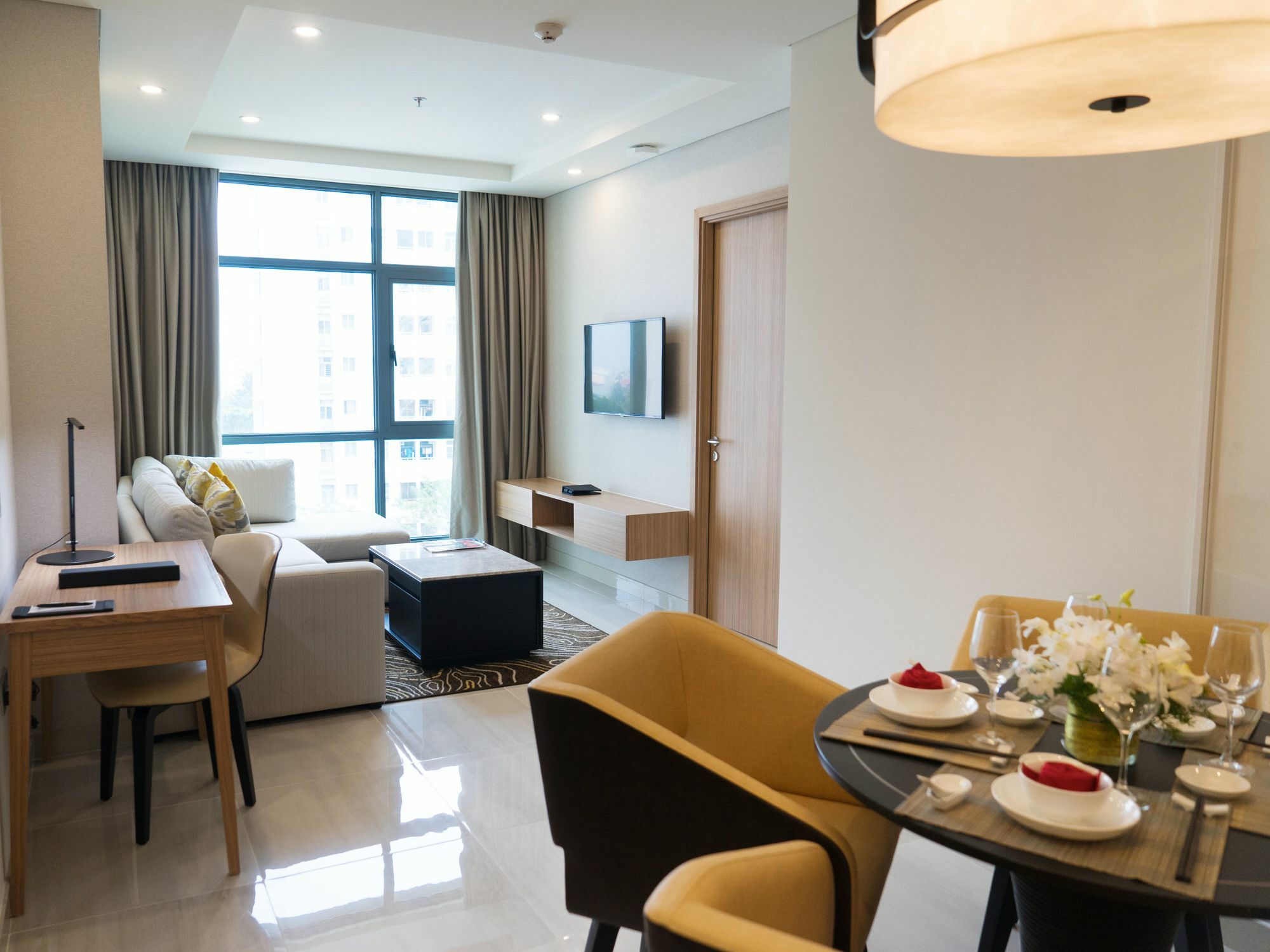 Oakwood Residence Saigon Cidade de Ho Chi Minh Exterior foto
