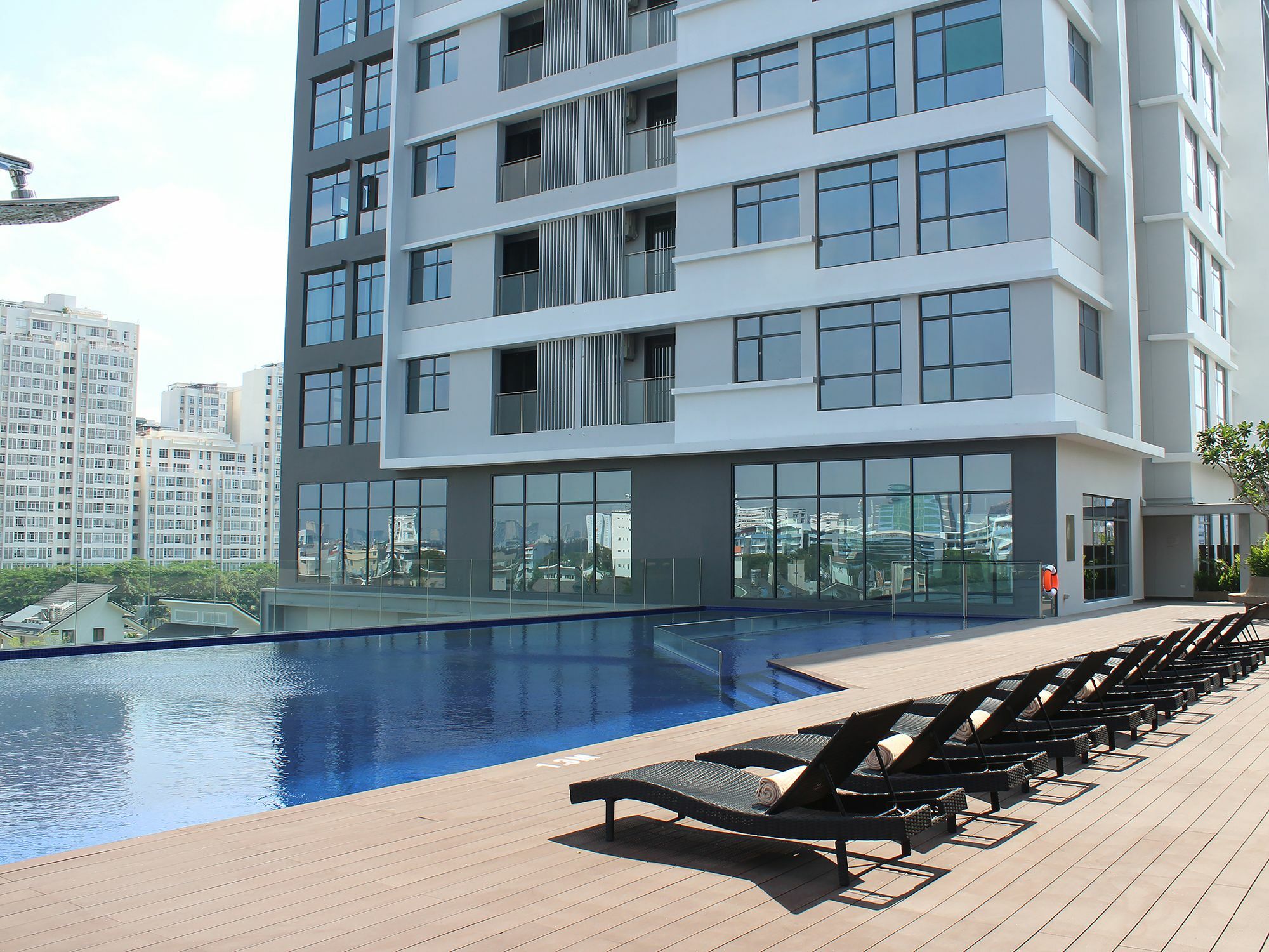Oakwood Residence Saigon Cidade de Ho Chi Minh Exterior foto