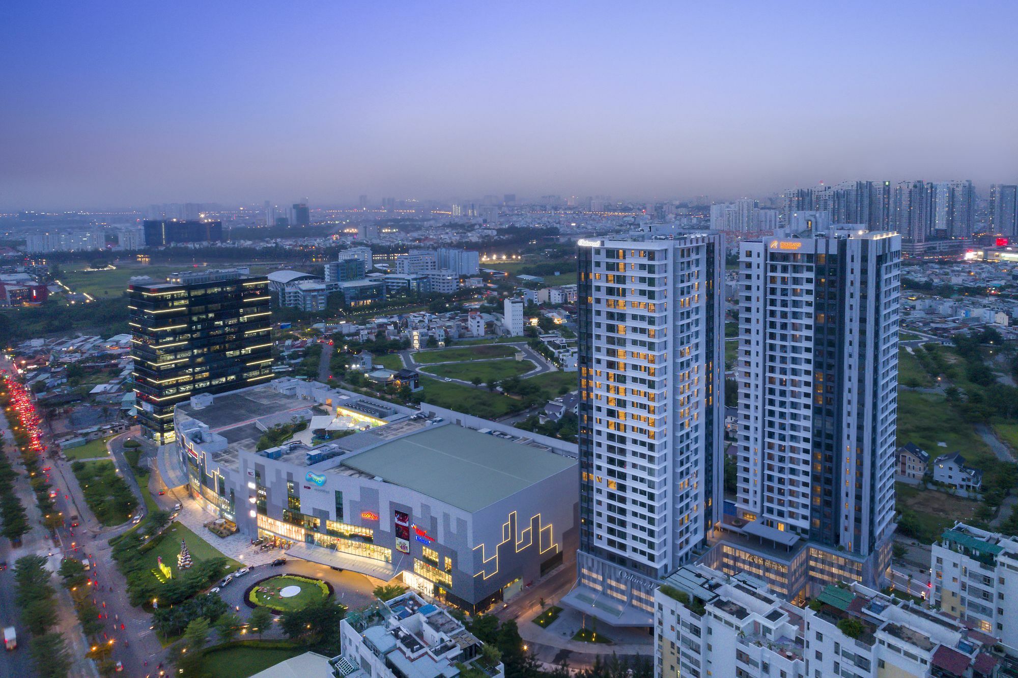 Oakwood Residence Saigon Cidade de Ho Chi Minh Exterior foto